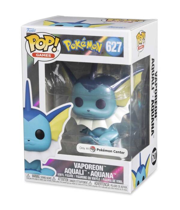 Funko POP! Pokémon Vaporeon Pearlescent #627