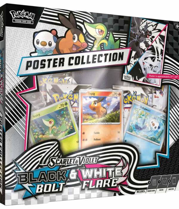 Pokémon TCG: Scarlet & Violet 10.5 Black Bolt & White Flare - Poster Collection