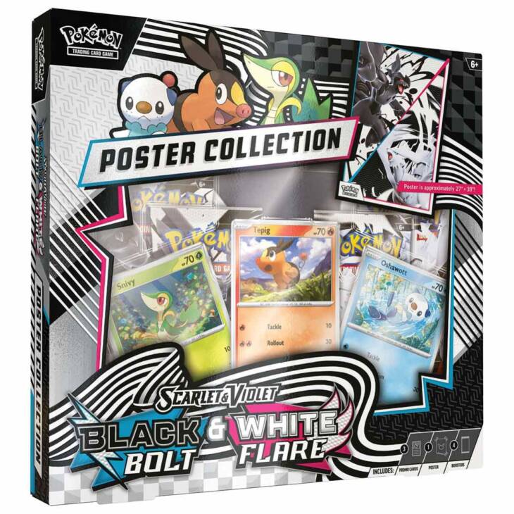 Pokémon TCG: Scarlet & Violet 10.5 Black Bolt & White Flare - Poster Collection