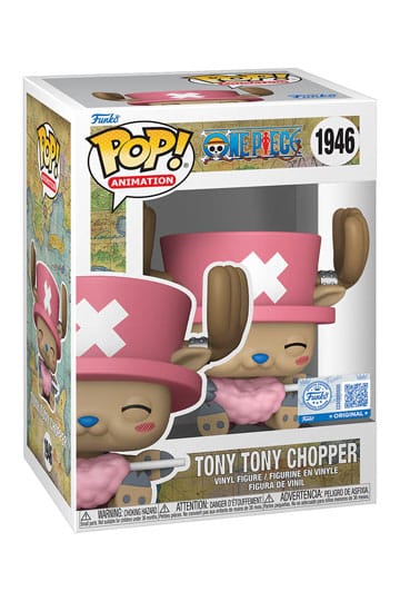 Funko POP! One Piece Tony Tony Chopper with Cotton Candy Exclusive #1946