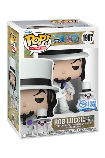 Funko POP! One Piece  Rob Lucci with Hattori Exclusive #1997 *PreOrder*