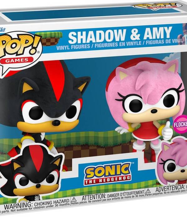 Funko POP! Sonic 2-Pack Shadow & Amy