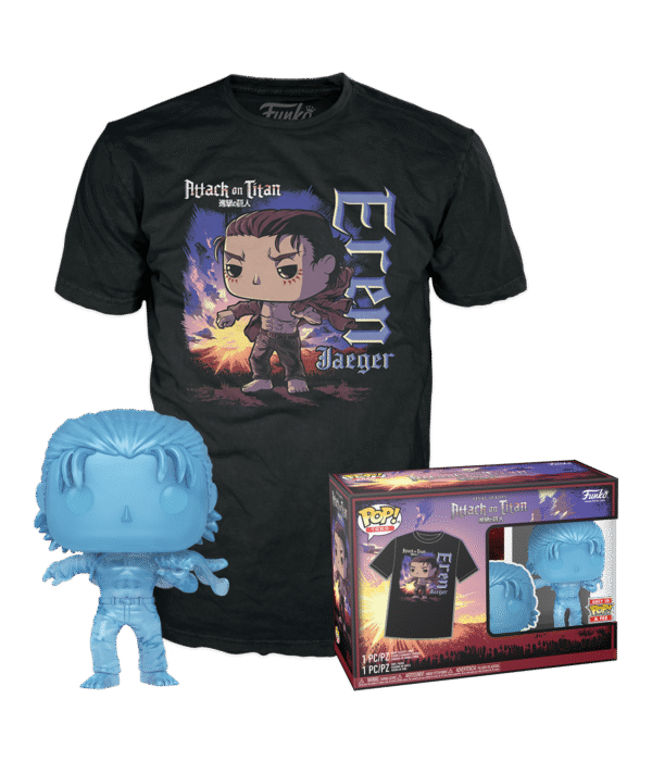 Funko POP! Attack on Titan Pop Tee Eren Size M