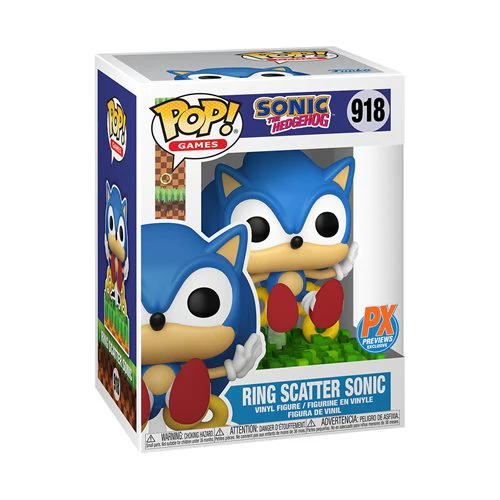 Funko POP! Sonic Ring Scatter #918