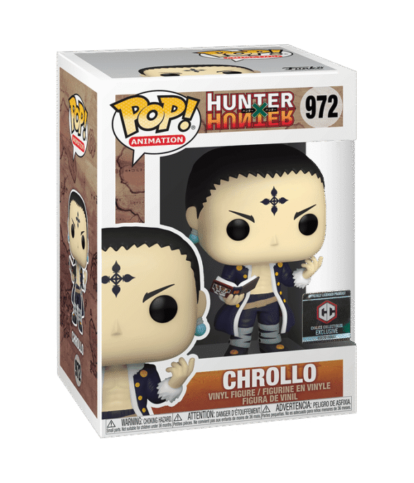 Funko POP! Hunter x Hunter Chrollo #972 *Damaged Box*