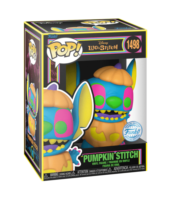 Funko POP! Pumpkin Stitch Blacklight #1498