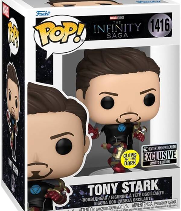 Funko POP! Marvel Tony Stark GITD #1416