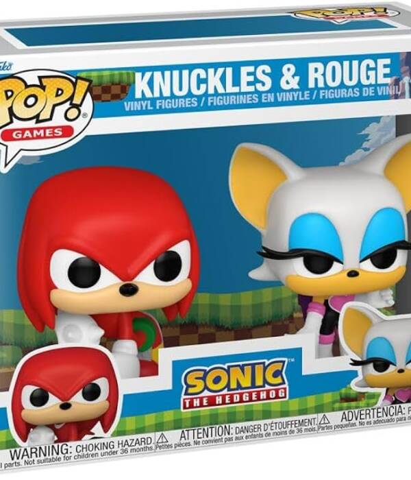 Funko POP! Sonic 2-Pack Knuckles & Rouge