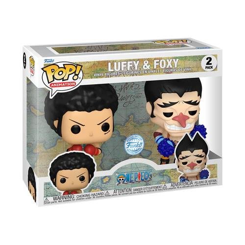 Funko POP! One Piece Luffy & Foxy Pack