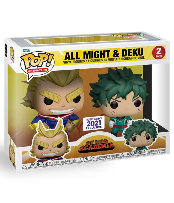 Funko POP! My Hero Academia All Might & Deku Pack