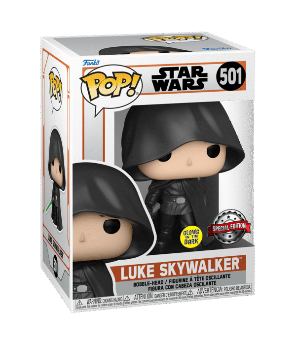 Funko POP! Star Wars Luke Skywalker #501 GITD