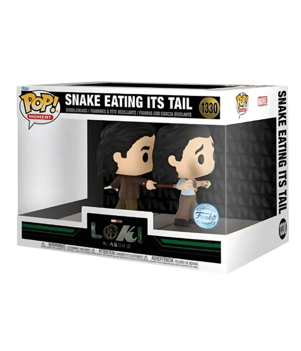 Funko POP! Marvel Loki Snake Eating it's Tail #1330 *Damaged Box*