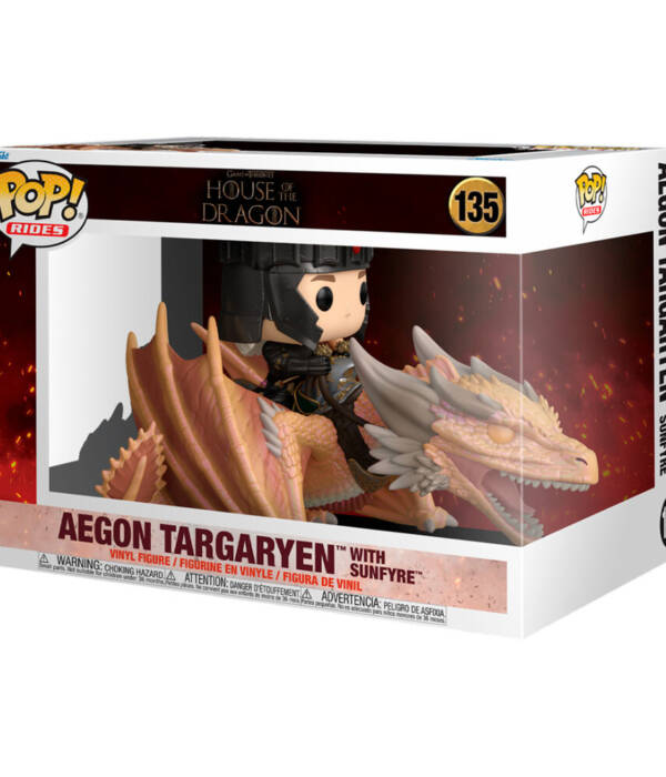 Funko POP! House of the Dragon Aegon Targaryen with Sunfyre #135
