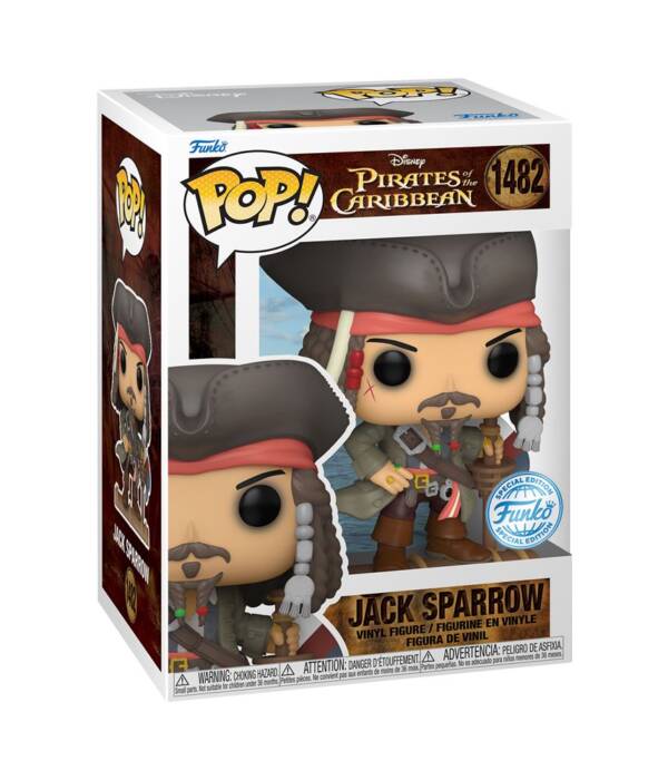 Funko POP! Pirates of Caribbean Jack Sparrow #1482