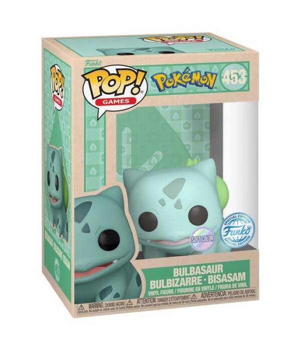 Funko POP! Pokémon Bulbasaur Soft Color #453