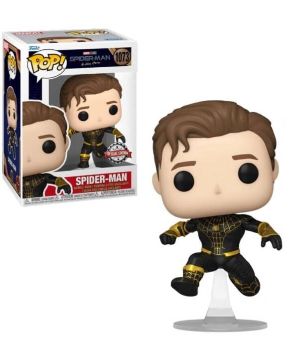 Funko POP! Marvel Spider-Man Black & Gold Suit #1073