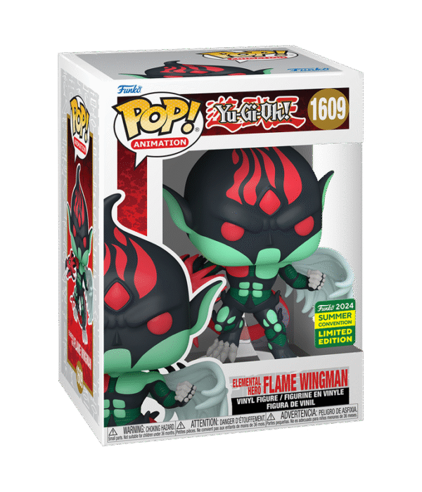 Funko POP! Yu-Gi-Oh! Elemental Hero Flame Wingman #1609