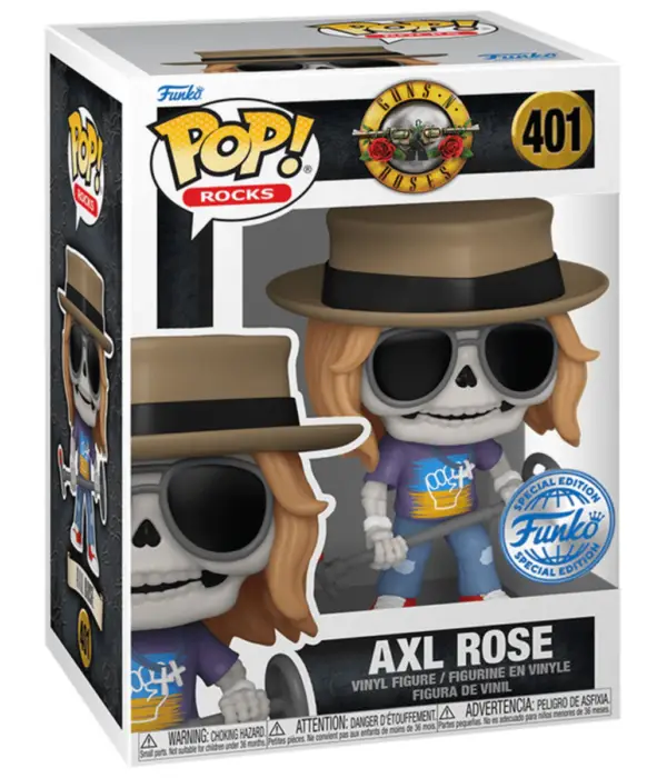 Funko POP! Rocks Guns n Roses Skeleton Axl Rose #401