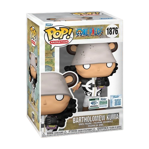 Funko POP! One Piece Kuma #1876 Official Convention Sticker