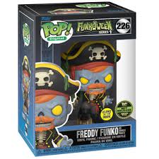 Funko POP! NFT Funkoween Freddy Funko as Zombie Pirate #226 GITD