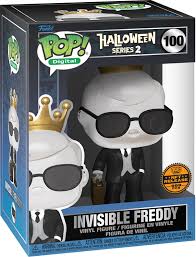 Funko POP! NFT Halloween Series 2 Freddy Insivible #100