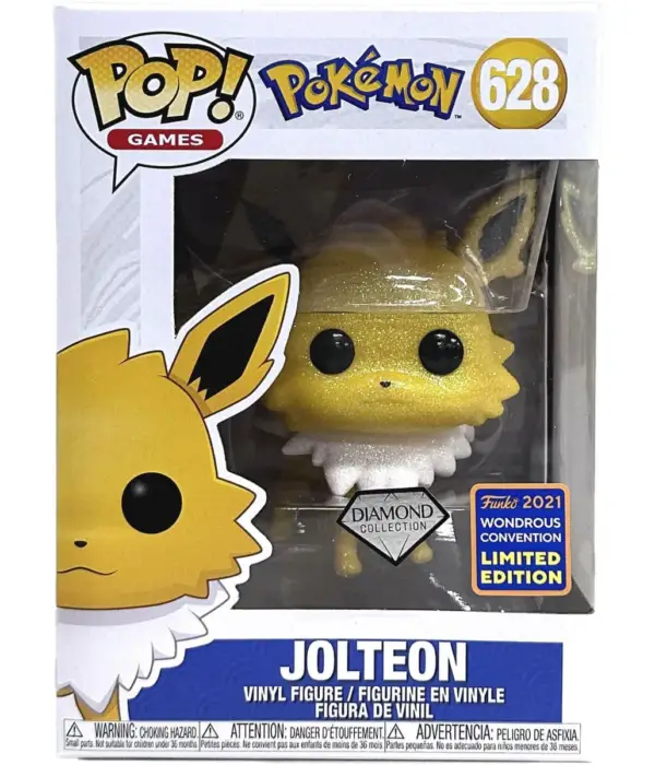 Funko POP! Pokémon Jolteon Diamond #628 *Damaged Box*