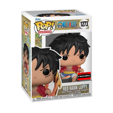 Funko POP! One Piece Luffy Red Hawk #1273 Exclusive