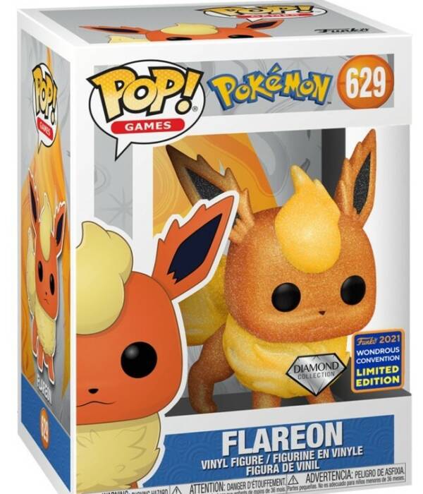 Funko POP! Pokémon Flareon Diamond #629