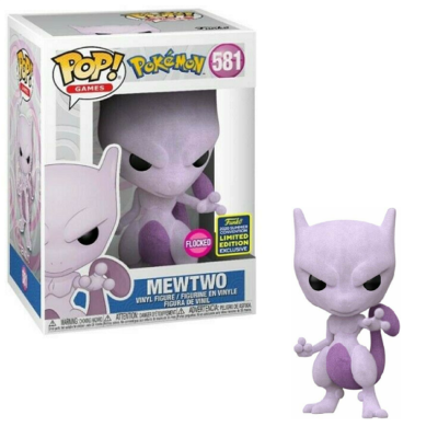 Funko POP! Pokémon Mewtwo Flocked #581