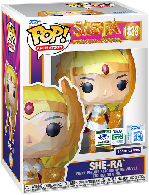 Funko POP! She-Ra #1838 Official Convention Sticker