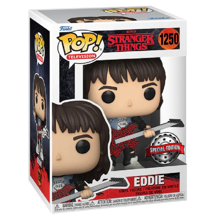 Funko POP! Stranger Things Eddie with Guitar #1250