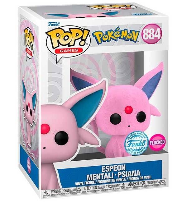 Funko POP! Pokémon Espeon Flocked #884