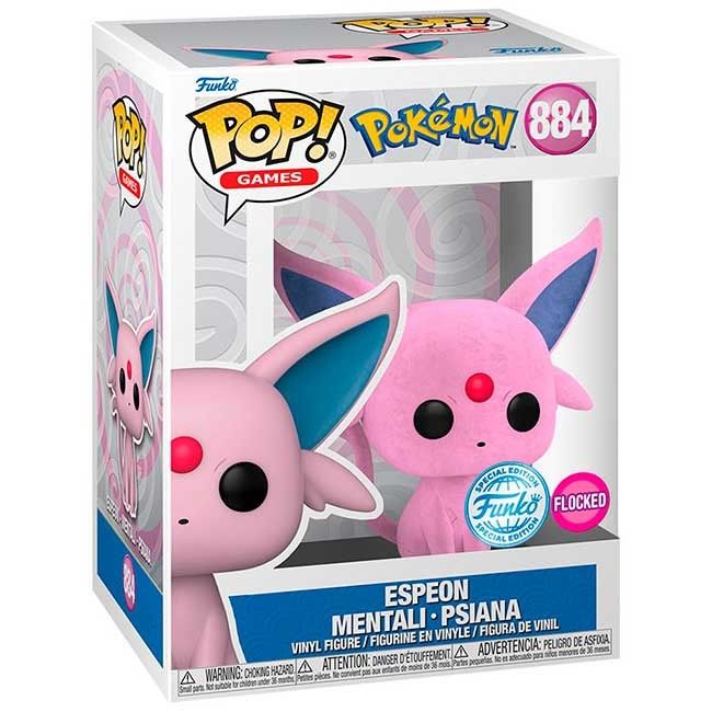 Funko POP! Pokémon Espeon Flocked #884