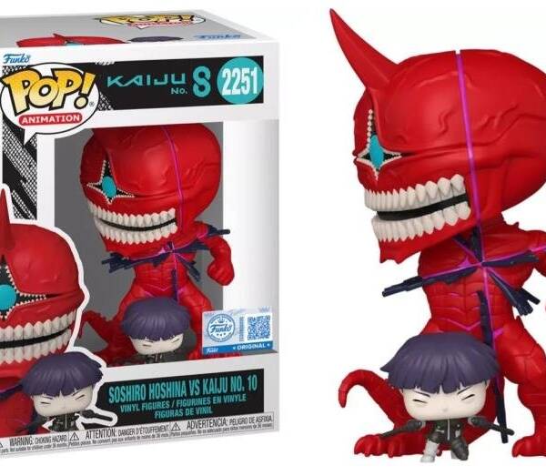 Funko POP! Kaiju No. 8 - Soshiro vs Kaiju No. 10 #2251