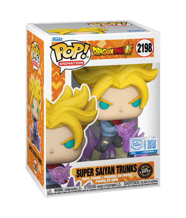 Funko POP! Dragon Ball Super Super Saiyan Trunks with Chase #2198