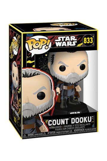 Funko POP! Star Wars Count Dooku (Retro) #833.