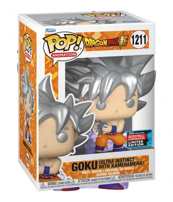 Funko POP! DragonBall Z Goku Ultra Instinct with kamehameha #1211