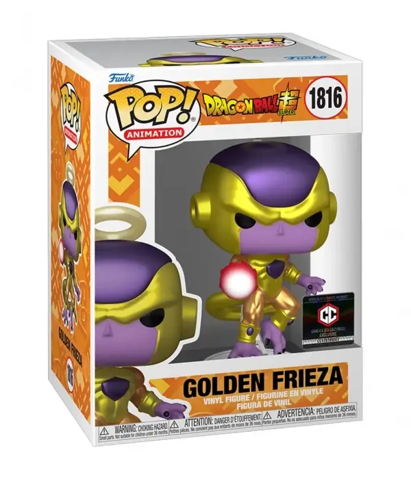 Funko POP! DragonBall Super Golden Frieza #1816 Chalice Collectibles