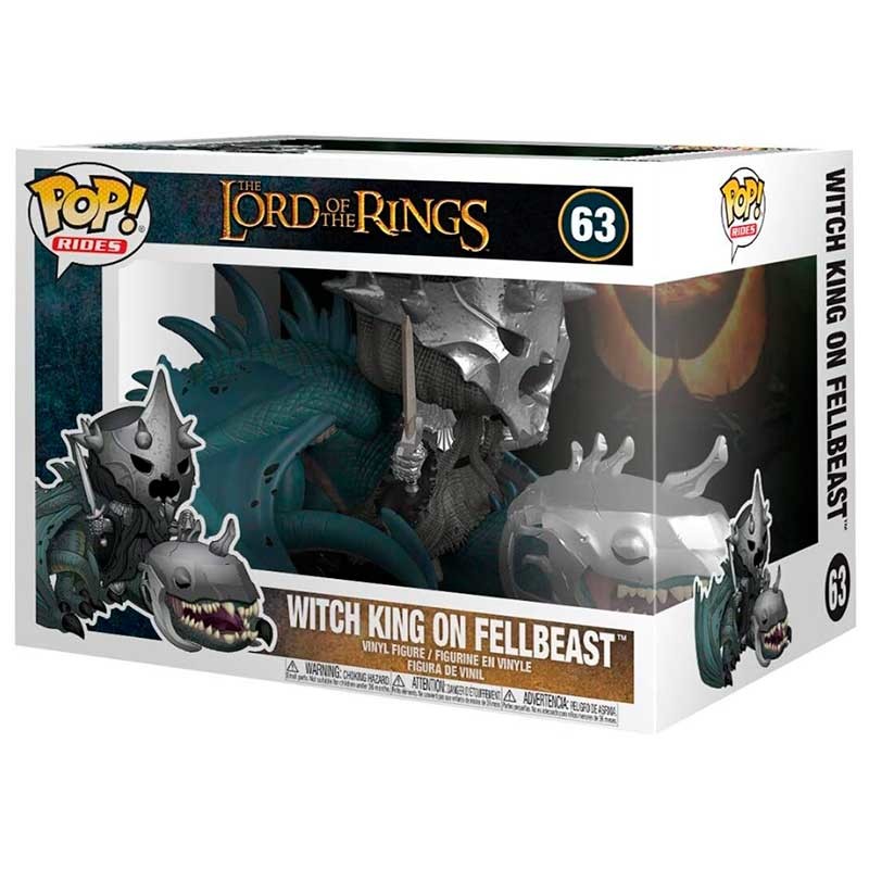 Funko POP! Lord of the Rings Witch king & Fellbeast #63