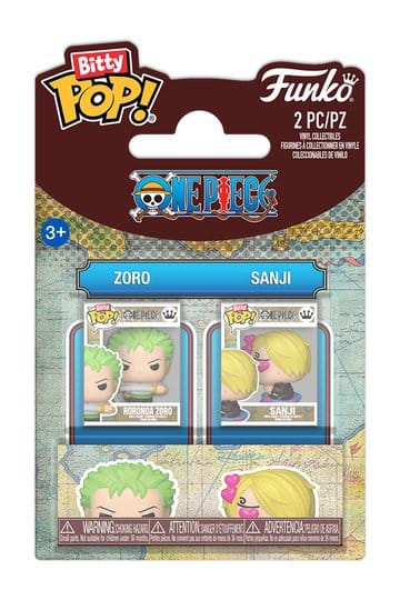 Funko Bitty 2-Pack One Piece Zoro & Sanji