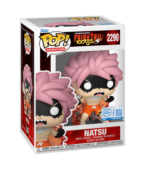 Funko POP! Fairy Tail Natsu Fired Up #2290