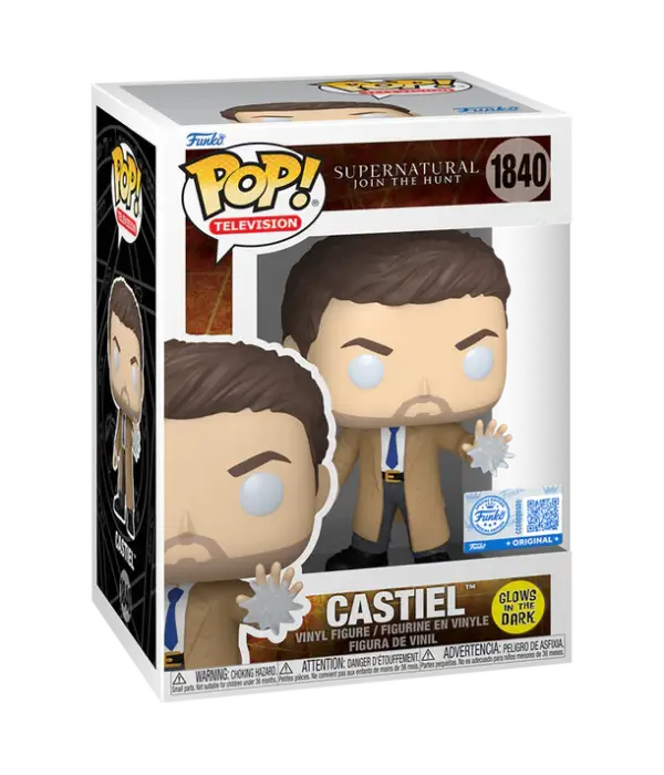 Funko POP! Supernatural Castiel Glow in the Dark #1840
