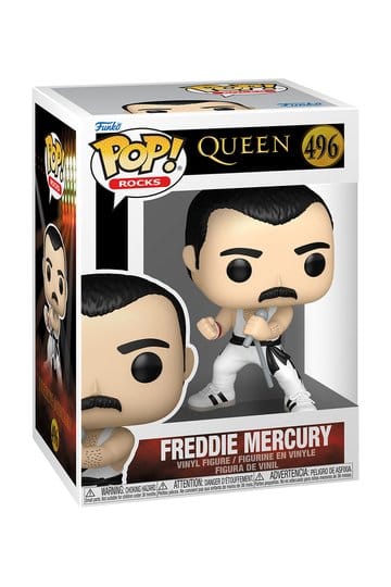 Funko POP! Queen Freddie Mercury White Singlet #496