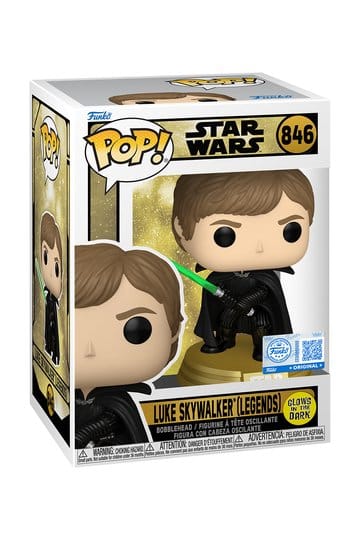Funko POP! Star Wars Luke Skywalker Legends GITD #846