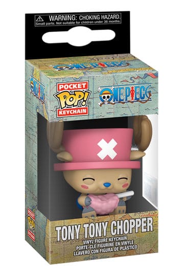Funko Keychain - One Piece Chopper w/ Cotton Candy