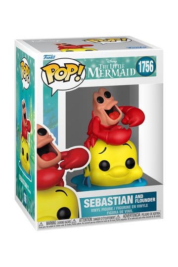 Funko POP! The Little Mermaid Sebastian and Flounder #1756