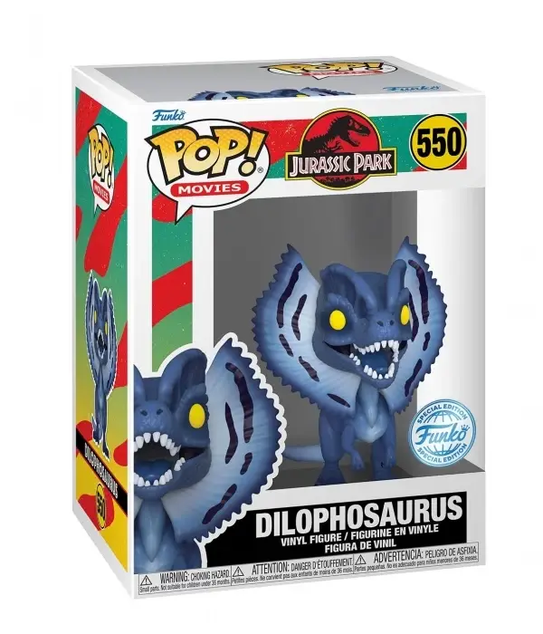 Funko POP! Jurassic Park Dilophosaurus Excl #550