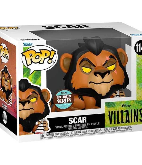 Funko POP! The Lion King Villains Scar with Meat #1144