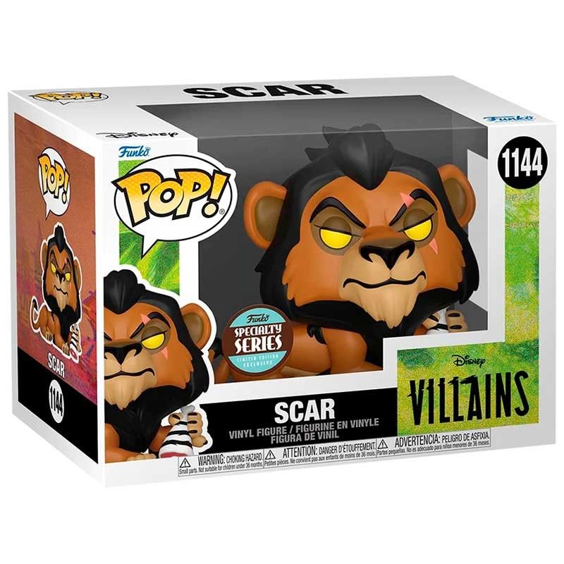 Funko POP! The Lion King Villains Scar with Meat #1144