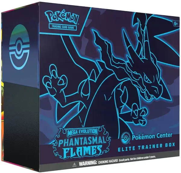 Pokémon TCG Phantasmal Flames ETB Pokémon Center